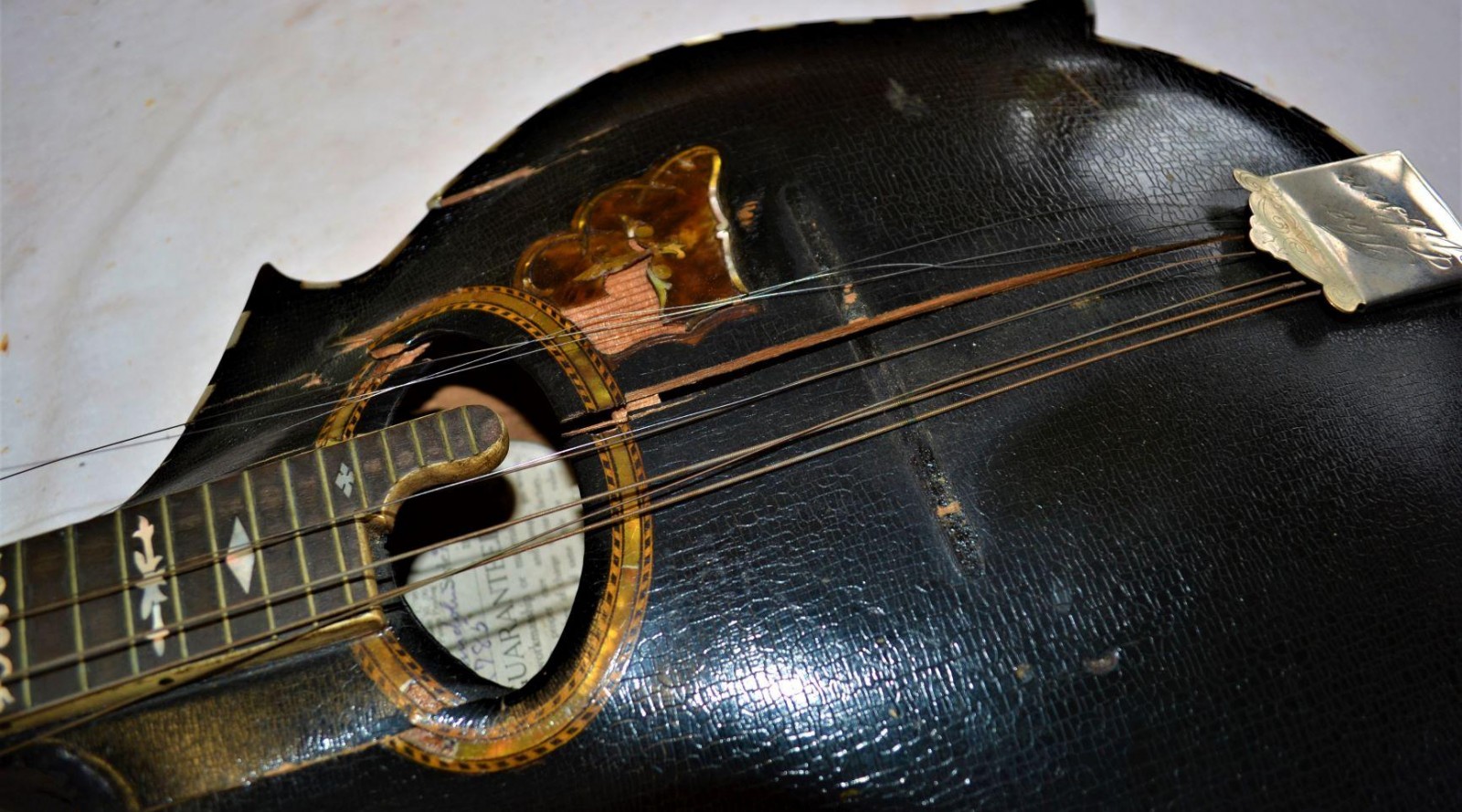 Gibson F-2 Mandolin Restoration